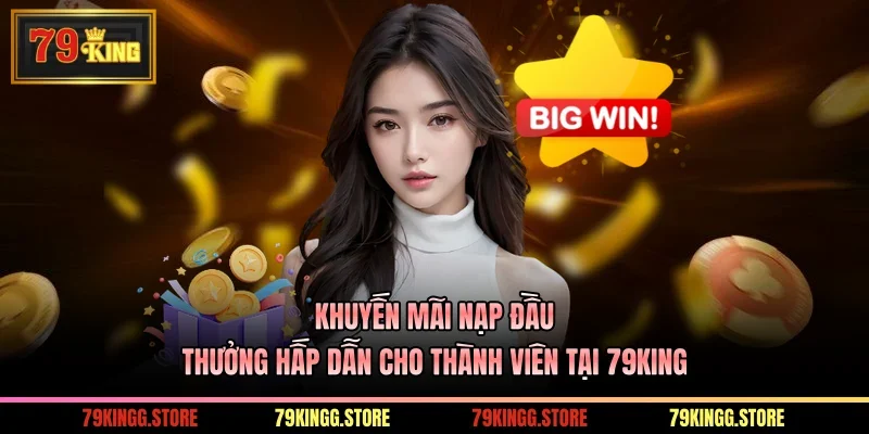Khuyến Mãi Nạp Đầu: Thưởng Hấp Dẫn Cho Thành Viên Tại 79KING