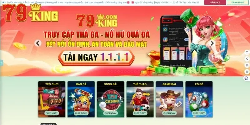 79King 9 Đường dẫn truy cập an toàn mới nhất năm 2026