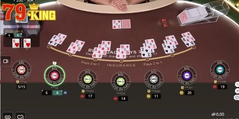 Game Blackjack đấu trí cùng nhà cái tại bàn cược