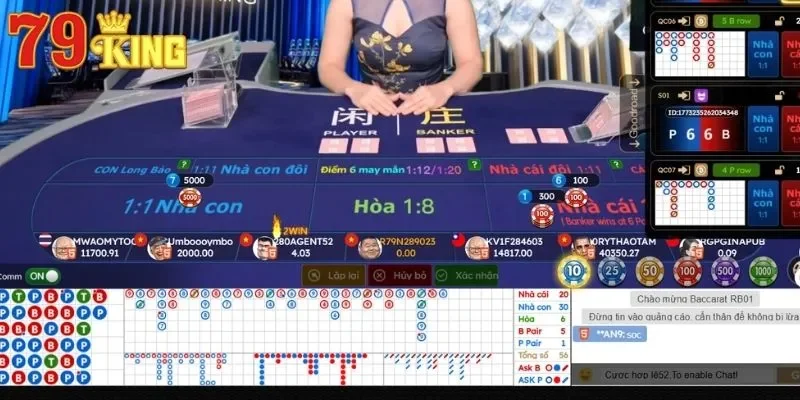 Giao diện hình ảnh sòng bài vô cùng chân thực