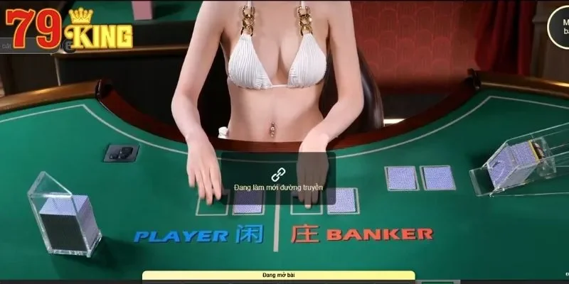 Không gian giải trí sảnh casino trực tuyến đẳng cấp